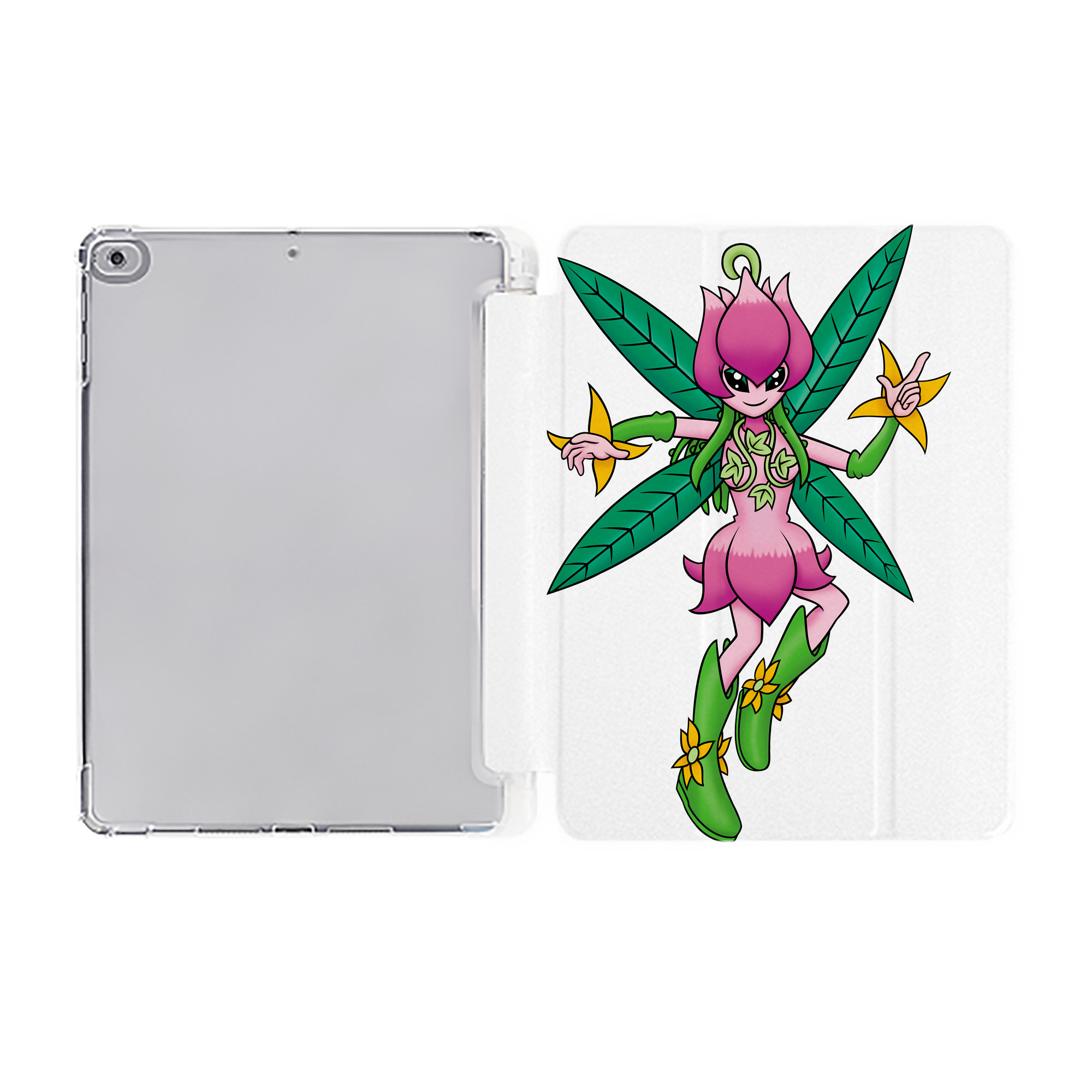 （画像用） Digimon デジタルモンスター/デジモン IPad ケース ペン収納付き 三つ折りスタンド PUレザー×シリコン 対応機種9.5/10.5/10.9インチ